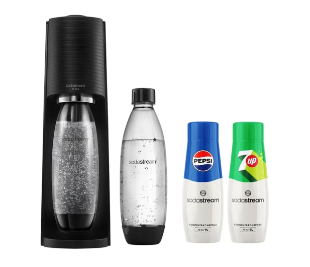 SodaStream Zestaw saturator Terra + książka z przepisami - 1589966 - zdjęcie 2